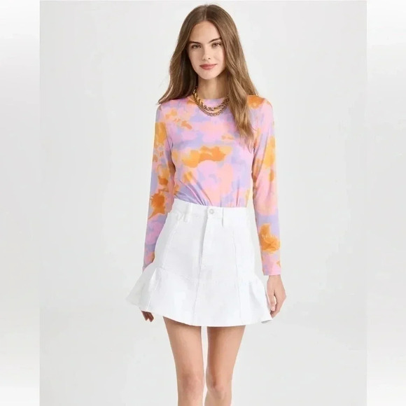 7 For All Mankind Peplum Miniskirt- Size 27; Brand New with Tags - Picture 12 of 13